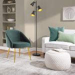 Shiraz Gold and Green Velvet Contemporary Accent Chair LumiSource 12 Shiraz Gold and Green Velvet Contemporary Accent Chair LumiSource
