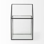 Sikes (Large) 10L x 10W x 16H Hut Terrarium W/Glass Base