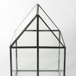 Sikes (Large) 10L x 10W x 16H Hut Terrarium W/Glass Base