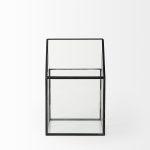 Sikes (Medium) 8L x 8W x 13H Hut Terrarium W/Glass Base
