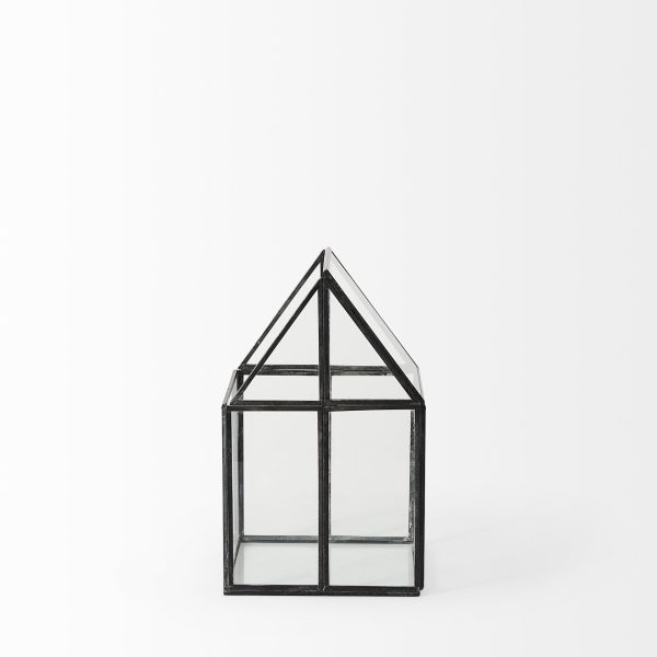 Sikes Small 6L x 6W x 10H Glass Terrarium 2