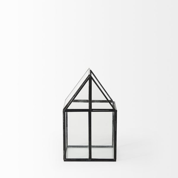 Sikes Small 6L x 6W x 10H Glass Terrarium 4