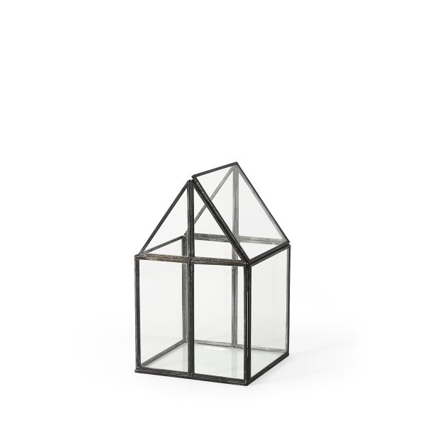 Sikes Small 6L x 6W x 10H Glass Terrarium
