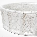 Silone (Small) 9L x 9W White Ceramic Bowl