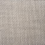 Siren Gray Fabric w/ Dark Brown Wood Oblong Bench