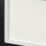 Slate II by Mercana Studio a Hand Embelished Textured Framed Art Print Matted under Glass