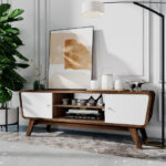 Sliding Door TV Stand with Adjustable Shelf for 55 Inch TVs 30 Sliding Door TV Stand with Adjustable Shelf for 55 Inch TVs