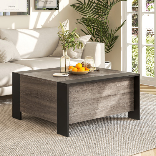 Sliding Top Coffee Table with Hidden Storage and 420 lb Capacity 16 Sliding Top Coffee Table with Hidden Storage and 420 lb Capacity - Image 16