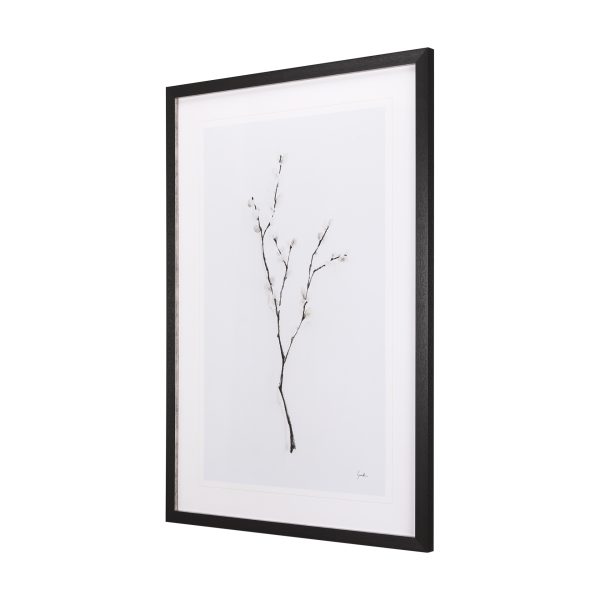 Snow Greetings I by Panpan a Framed Art Print Matted under Glass 2
