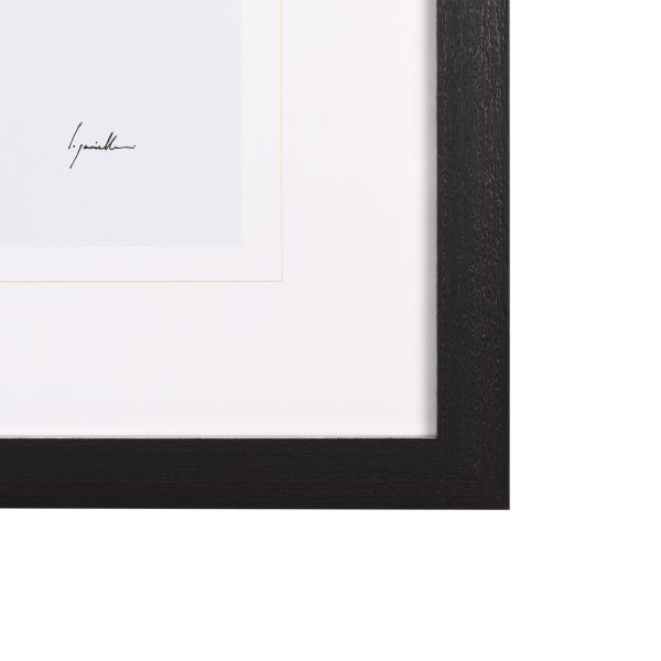 Snow Greetings I by Panpan a Framed Art Print Matted under Glass 3