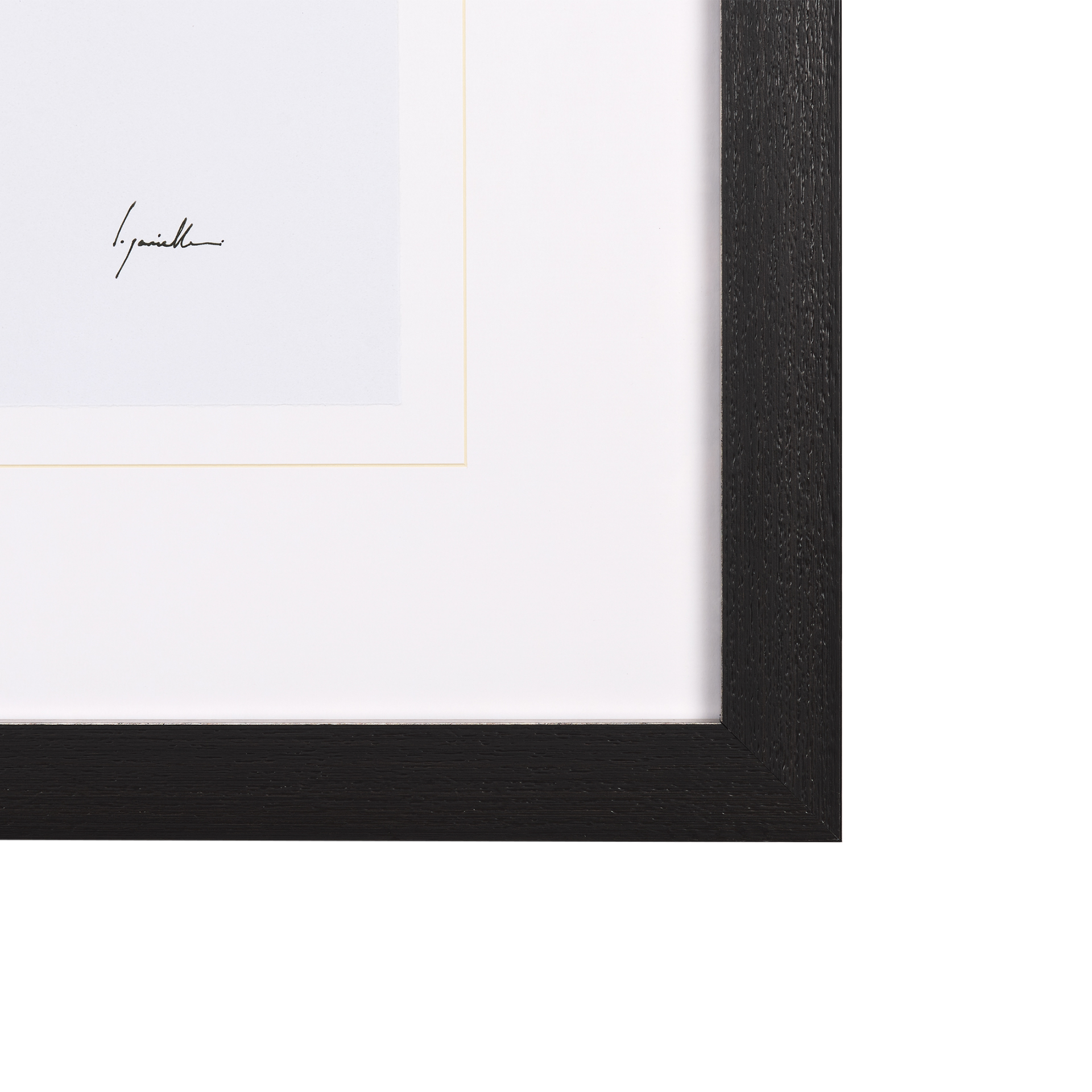 Snow Greetings I by Panpan a Framed Art Print Matted under Glass 4 Snow Greetings I by Panpan a Framed Art Print Matted under Glass - Image 4