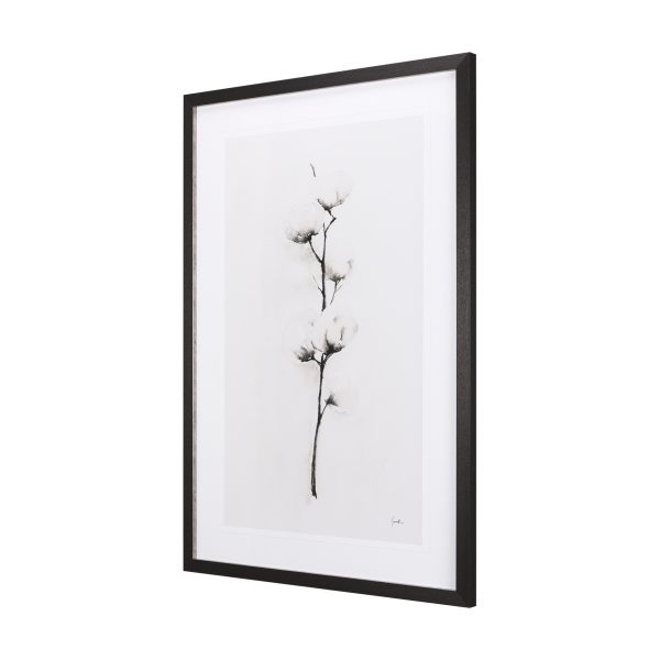 Snow Greetings II by Panpan a Framed Art Print Matted under Glass 2