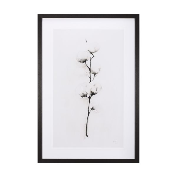 Snow Greetings II by Panpan a Framed Art Print Matted under Glass