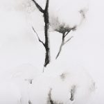 Snow Greetings II by Panpan a Framed Art Print Matted under Glass 16 Snow Greetings II by Panpan a Framed Art Print Matted under Glass