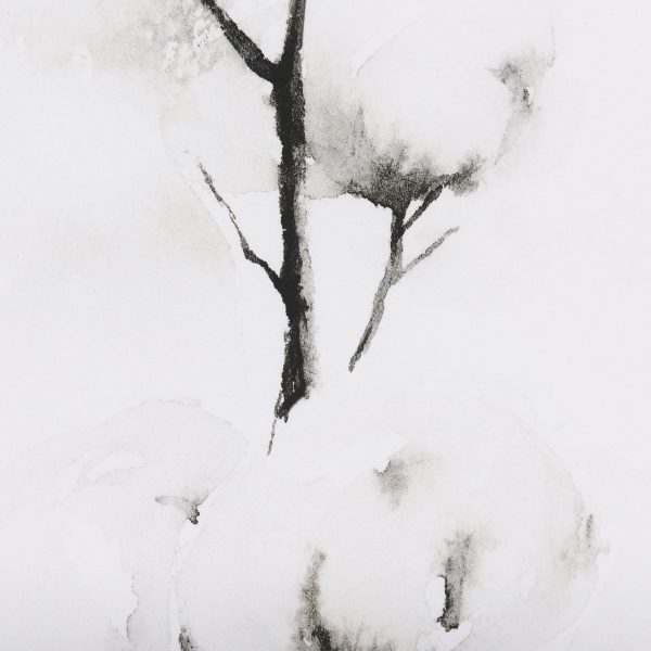 Snow Greetings II by Panpan a Framed Art Print Matted under Glass 7