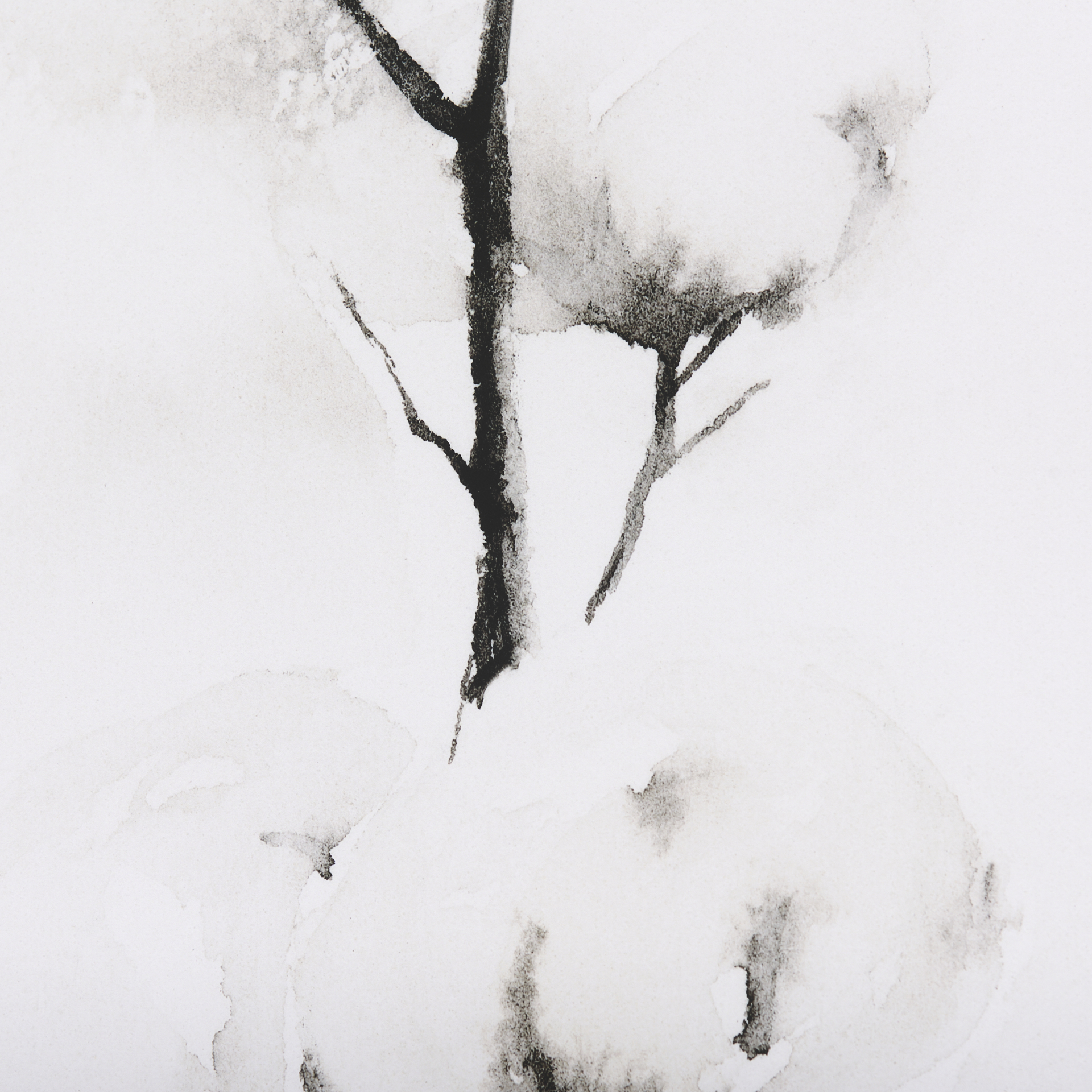 Snow Greetings II by Panpan a Framed Art Print Matted under Glass 8 Snow Greetings II by Panpan a Framed Art Print Matted under Glass - Image 8