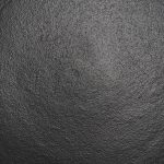 Sobi Textured Matte Black Round Metal Accent Table