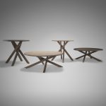 Solana Light Brown Wood Coffee Table