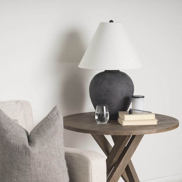 Solana Medium Brown Wood Foyer Table 2