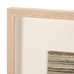 Solar Wind II by Mercana Studio a Hand Embelished Textured Framed Art Print Matted under Glass