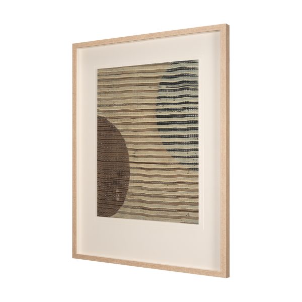 Solar Wind III by Mercana Studio a Hand Embelished Textured Framed Art Print Matted under Glass 2