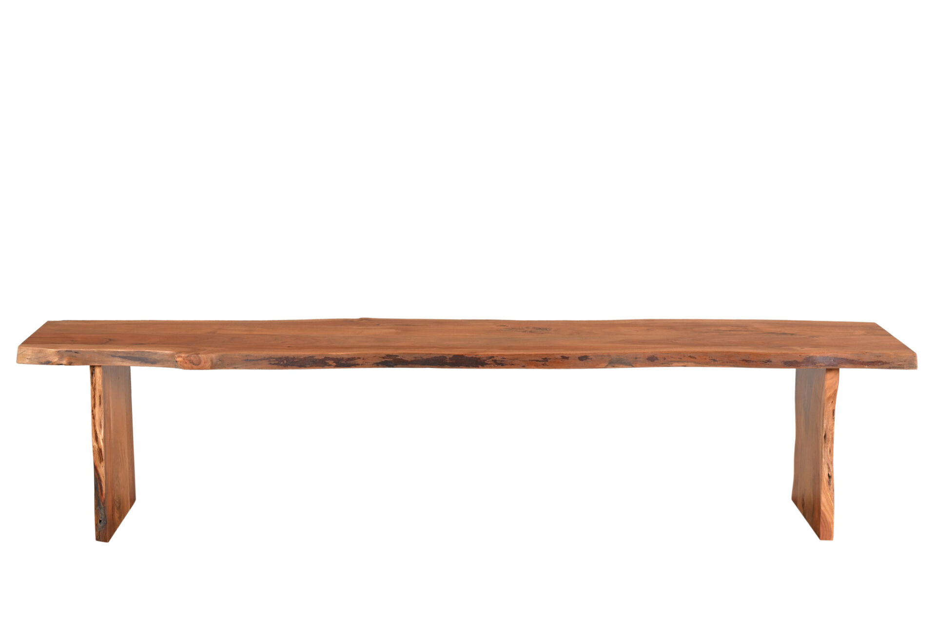 Solid Wood Natural Dining Bench – Rustic Style 1 Solid Wood Natural Dining Bench – Rustic Style