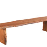 Solid Wood Natural Dining Bench – Rustic Style 10 Solid Wood Natural Dining Bench – Rustic Style