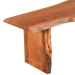 Solid Wood Natural Dining Bench – Rustic Style 11 Solid Wood Natural Dining Bench – Rustic Style