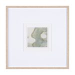 Solitude by Ira Havuka a Hand Embelished Textured Framed Art Print Matted under Glass