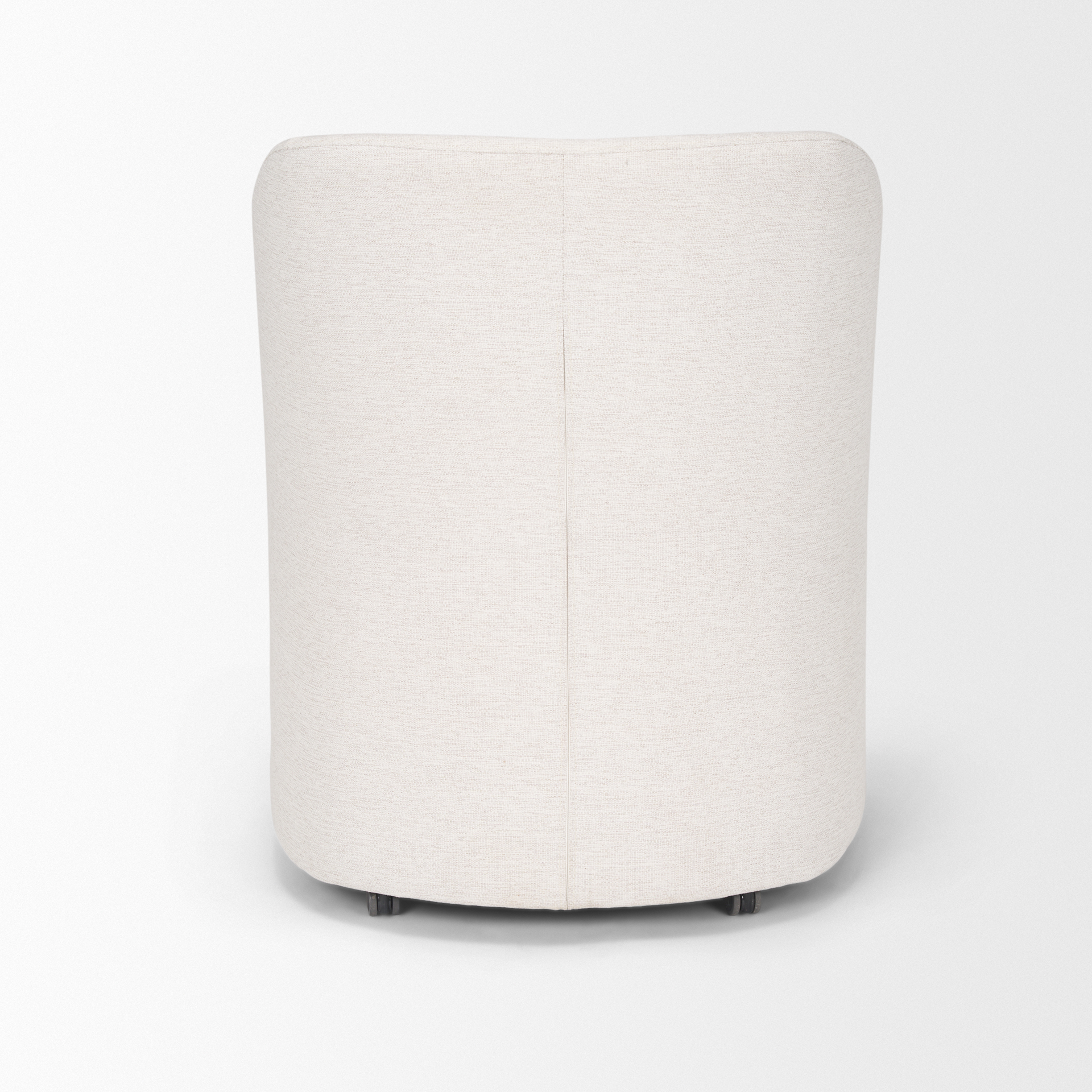 Sondra Oatmeal Performance Fabric Upholstered Club Dining Chair 9 Sondra Oatmeal Performance Fabric Upholstered Club Dining Chair - Image 9