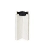 Sophia 5.5"L x 3.5"W x 8.0"H. Marble Candle Holder Medium