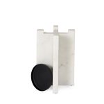 Sophia 5.5"L x 3.5"W x 8.0"H. Marble Candle Holder Medium