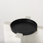Sophia 5.5"L x 3.5"W x 8.0"H. Marble Candle Holder Medium