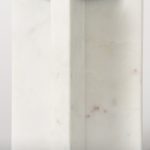 Sophia 5.5"L x 3.5"W x 8.0"H. Marble Candle Holder Medium