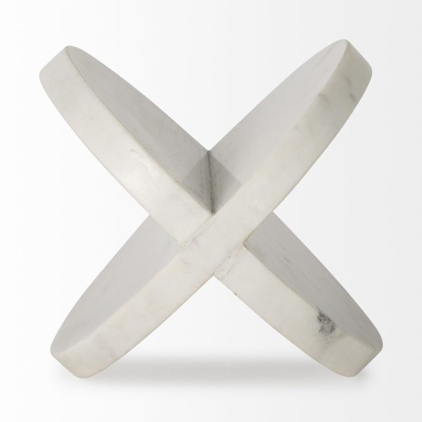 Sophia 9.0L x 9.0W x 9.0H Large Marble Ornament 3