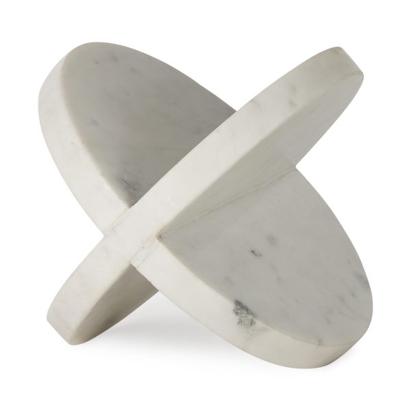 Sophia 9.0L x 9.0W x 9.0H Large Marble Ornament