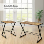 Space-Saving Reversible L-Shaped Desk with Shelf and CPU Stand 30 Space-Saving Reversible L-Shaped Desk with Shelf and CPU Stand