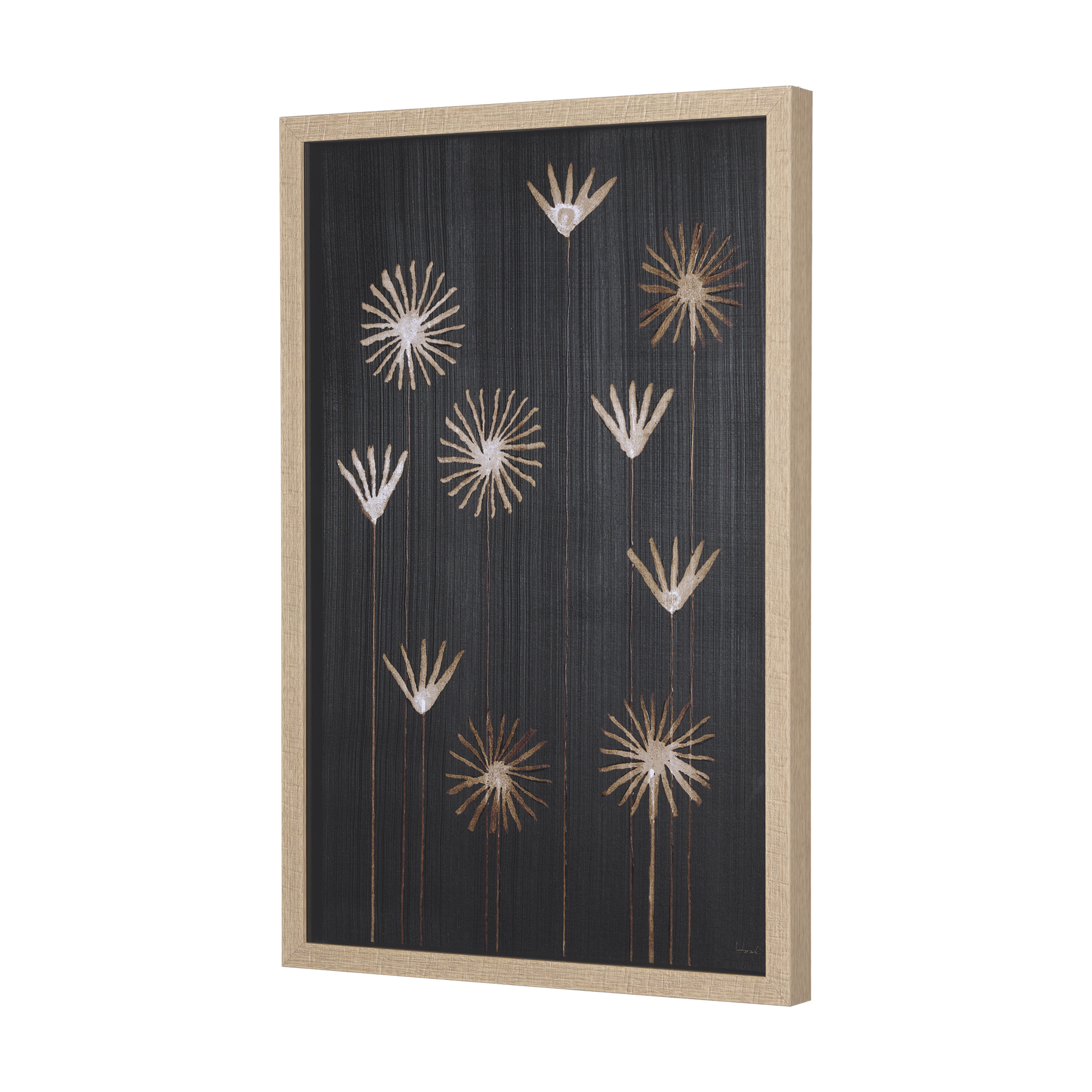 Spark I by Mercana Studio a Hand Embelished Textured Framed Art Print Matted under Glass 3 Spark I by Mercana Studio a Hand Embelished Textured Framed Art Print Matted under Glass - Image 3