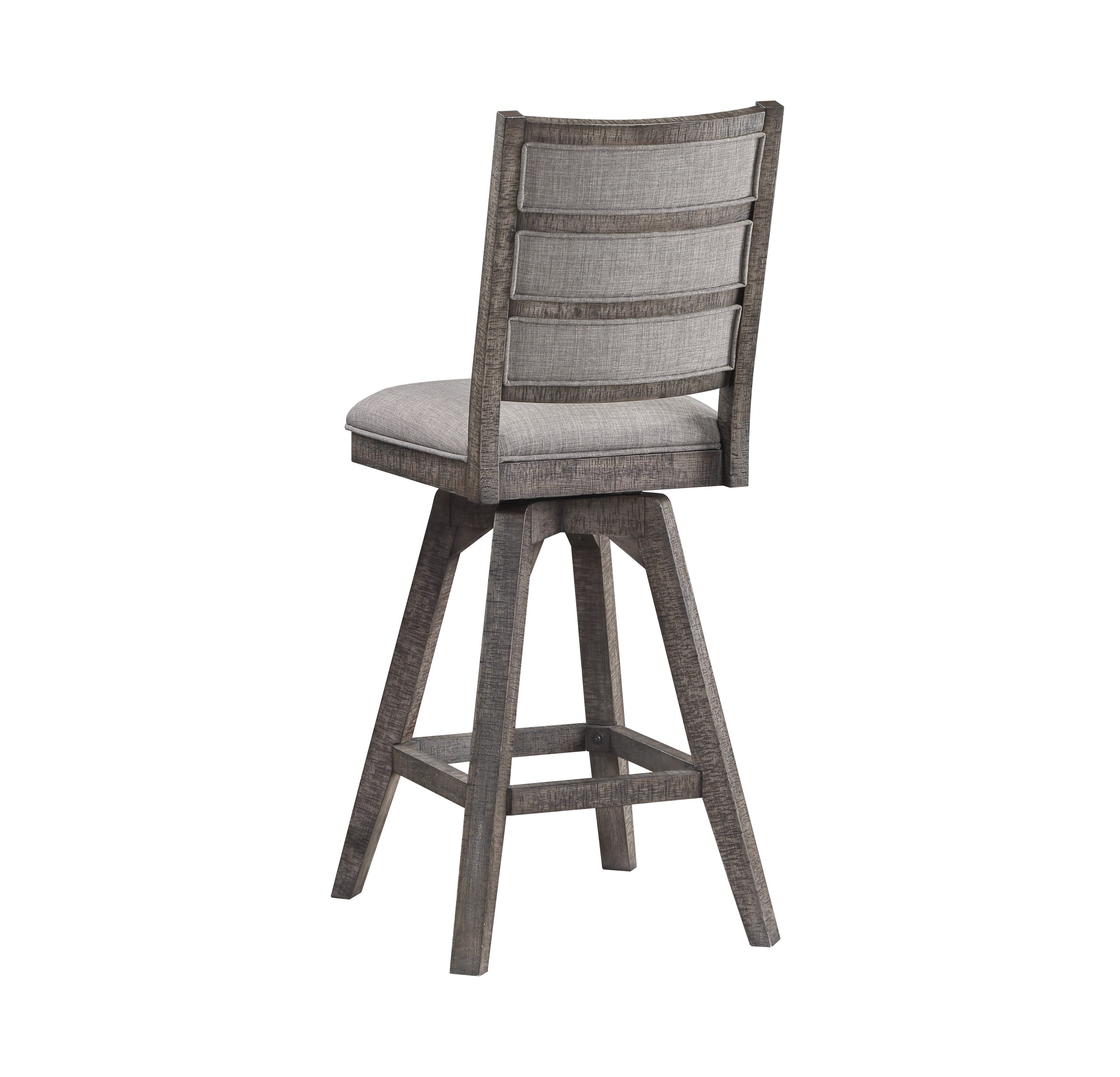 spring haven dark 30-inch high back swivel counter stool