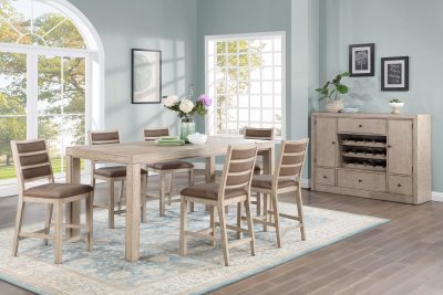 Spring Haven Light Counter Leg Dining Table
