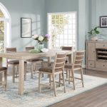 Spring Haven Light Stationary High Back Counter Stool