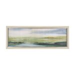 Spring Horizon I by Mercana Studio a Hand Embelished Textured Framed Art Print