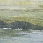 Spring Horizon I by Mercana Studio a Hand Embelished Textured Framed Art Print