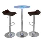 Spyra-Ale Contemporary Light-Up Acrylic Bar Set in Chrome (3-Piece) 8 Spyra-Ale Contemporary Light-Up Acrylic Bar Set in Chrome (3-Piece)