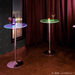 Spyra Contemporary Light Up Adjustable Bar Table 11 Spyra Contemporary Light Up Adjustable Bar Table