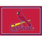 St Louis Cardinals 3x4 Spirit Rug USA Made 6 St Louis Cardinals 3x4 Spirit Rug USA Made