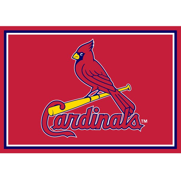 St Louis Cardinals 3x4 Spirit Rug USA Made 1
