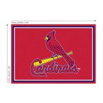 St Louis Cardinals 3x4 Spirit Rug USA Made 8 St Louis Cardinals 3x4 Spirit Rug USA Made