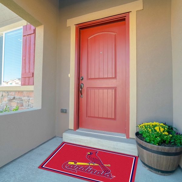 St Louis Cardinals 3x4 Spirit Rug USA Made