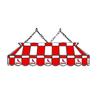 St Louis Cardinals 40 Inch Stained Glass Billiard Lamp